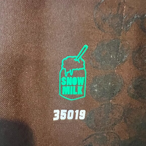 Snowmilk Streetwear Brown Blazer Painted w/Original Snowmilk Design - Picture 3 of 15